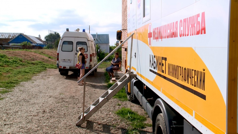  Передвижные маммографы продолжают работу в районах Оренбуржья